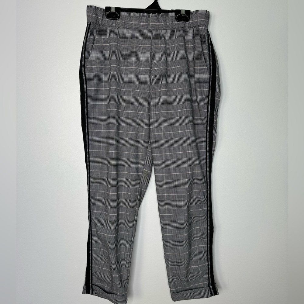 Zara plaid elastic waist size medium